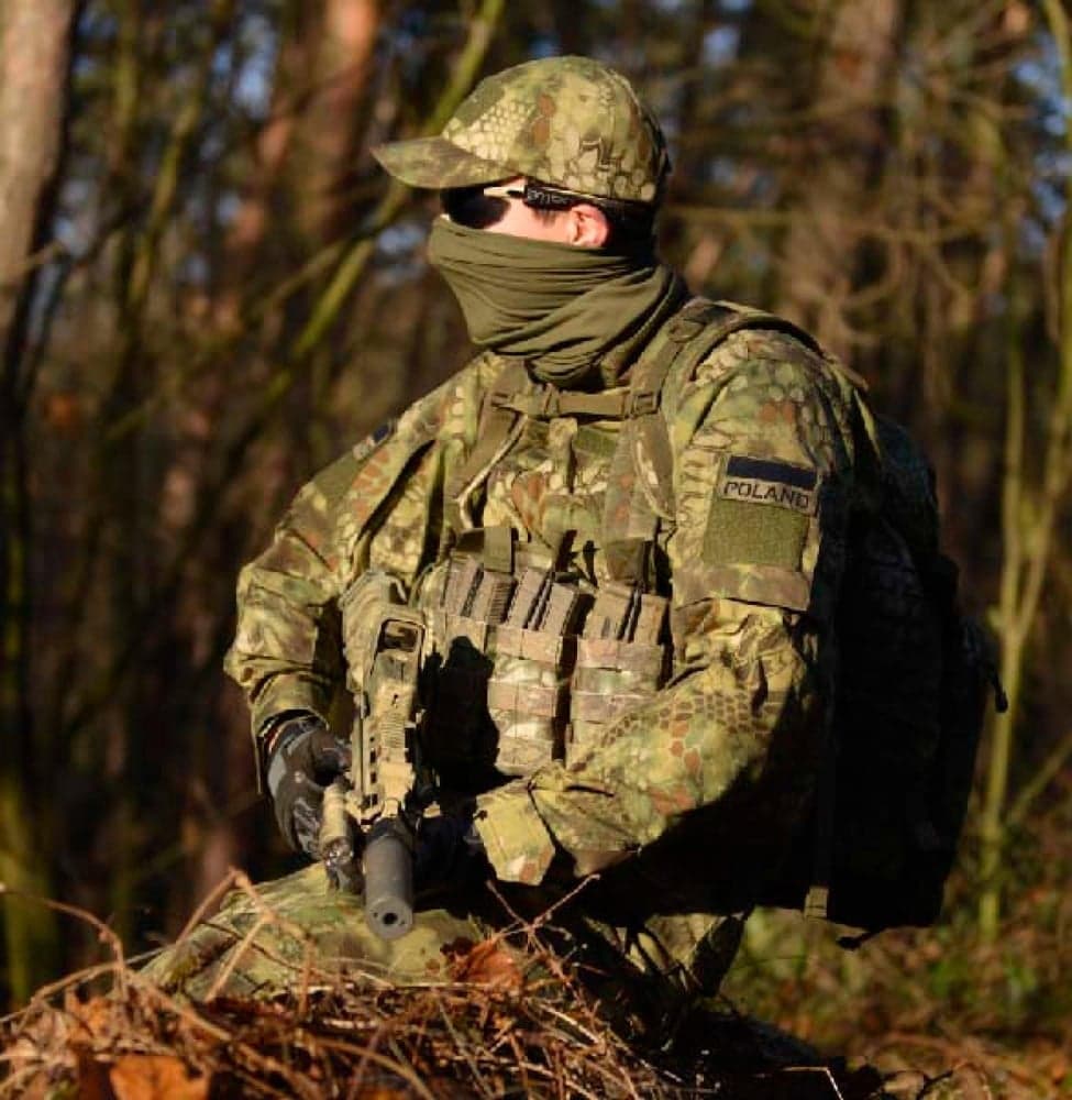 CPU PolyCotton Ripstop Olivengrønn, view: 13