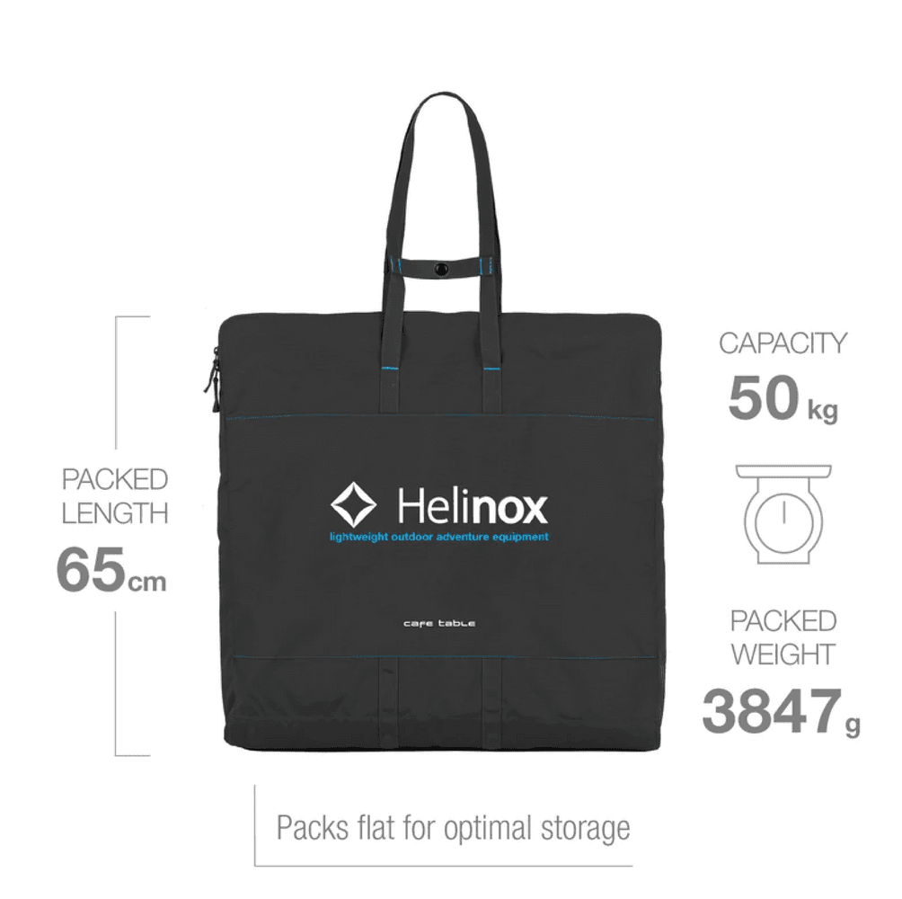 Cafè Table Black/O. Blue, view: 2