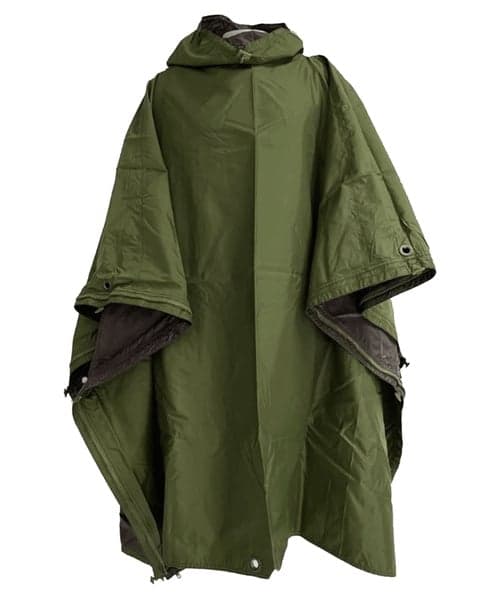 Bardu Multi-cape Granite Green / Midnight Blue, view: 0