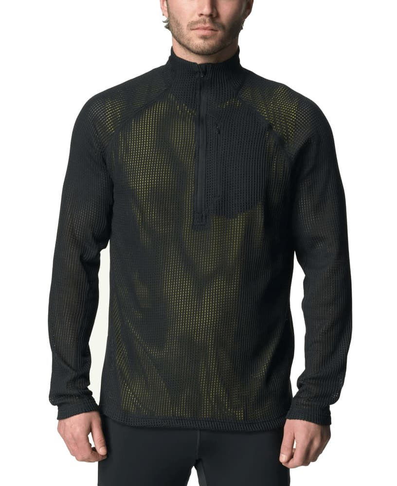 M's Pace Flow Half Zip True Black, view: 0