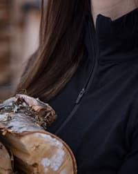 Gimmer Merino Lt Ws 1/2 Zip Black - view: 3