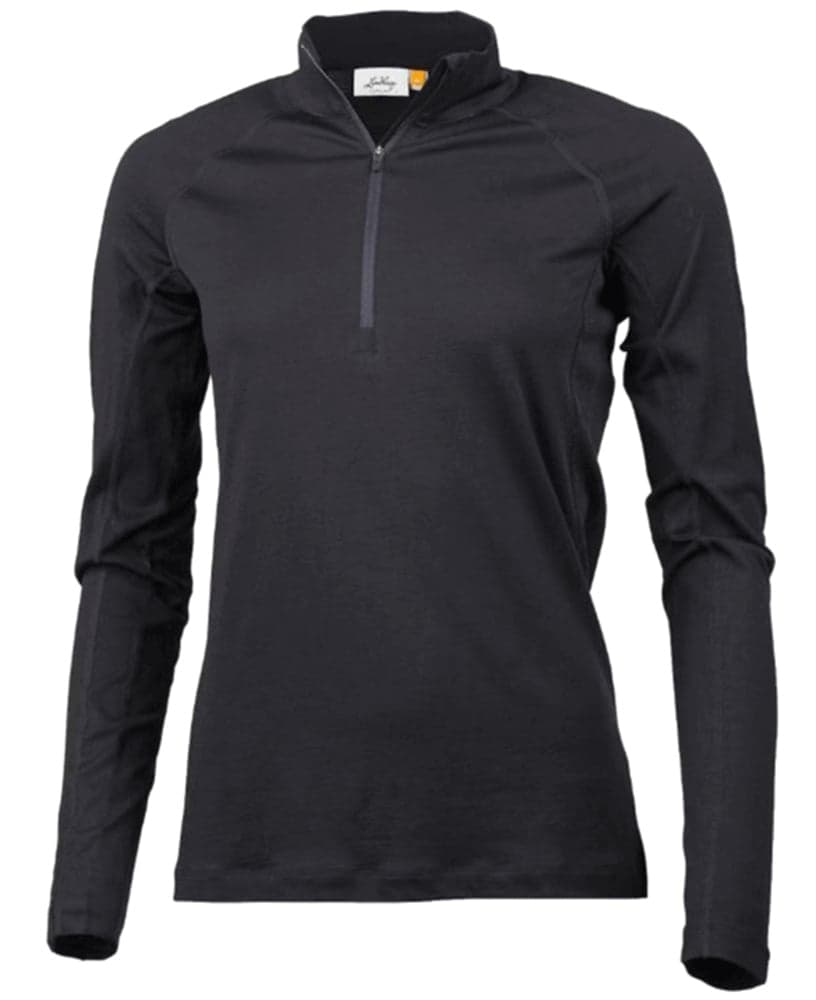 Gimmer Merino Lt Ws 1/2 Zip Black, view: 0