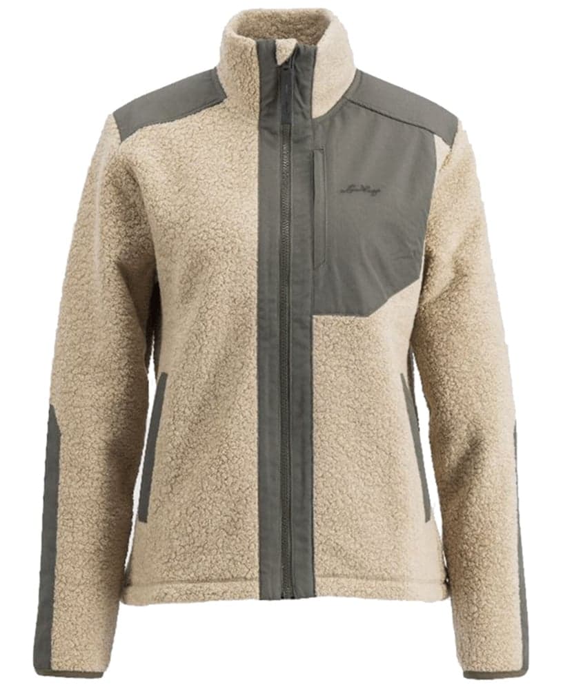 Saruk Wool Pile Mid Full Zip W Sand, view: 0