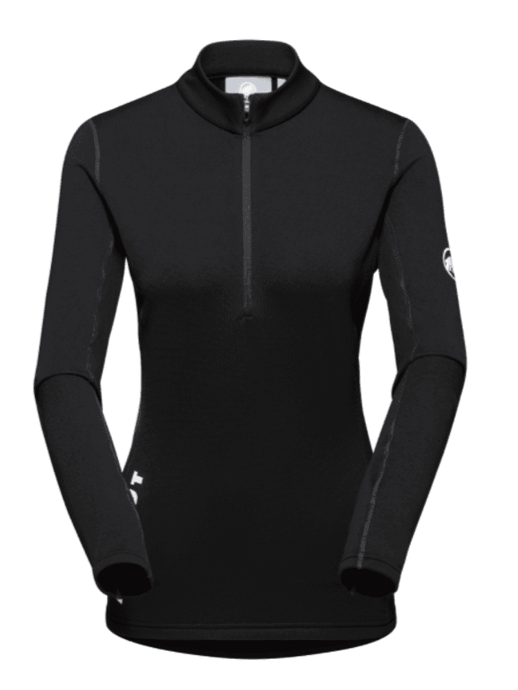 Aenergy ML Half Zip Pull Women Svart, view: 3