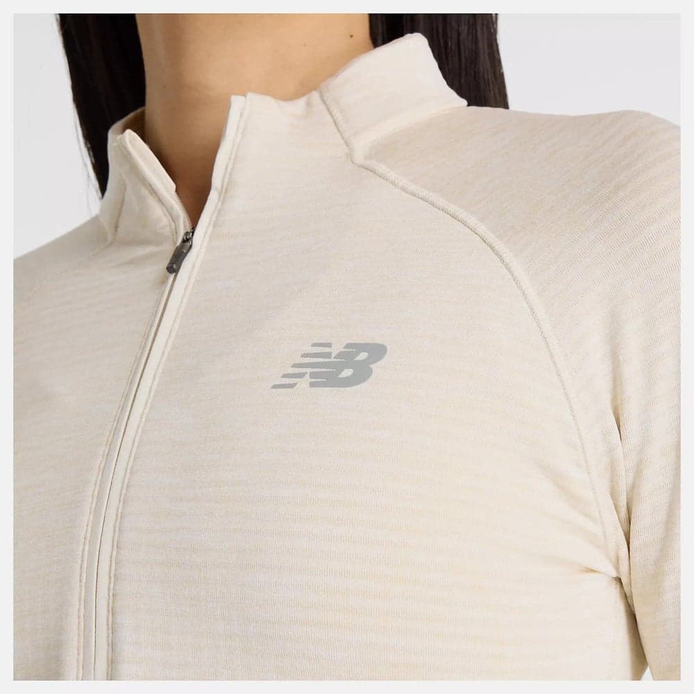 Athletics Heat Grid 1/2 Zip Linen Heather, view: 4