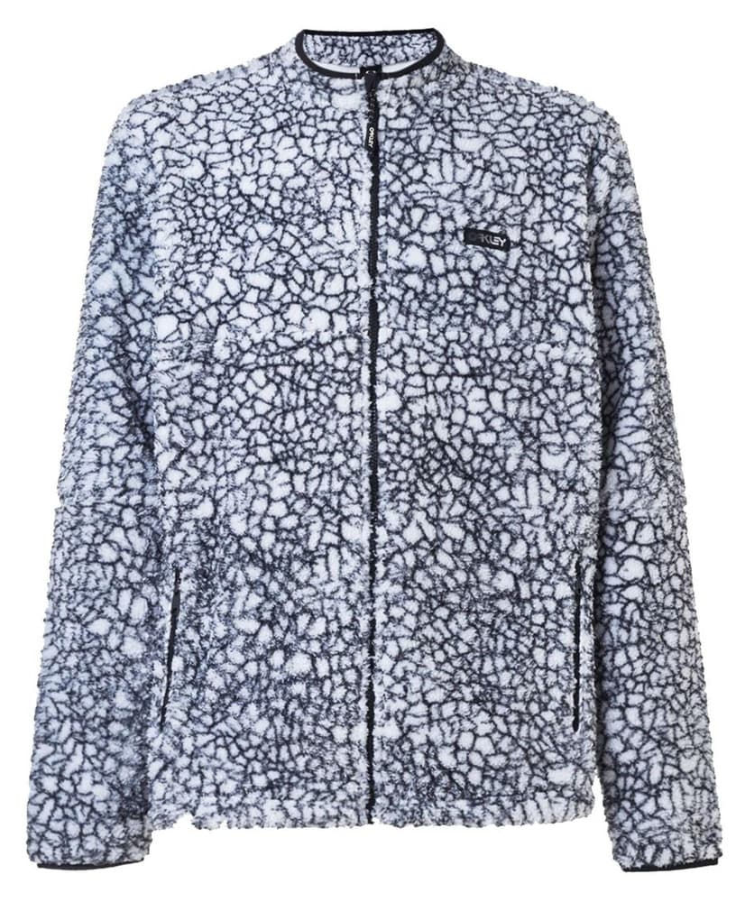 Hillside Sherpa FZ White Crackle Print, view: 0