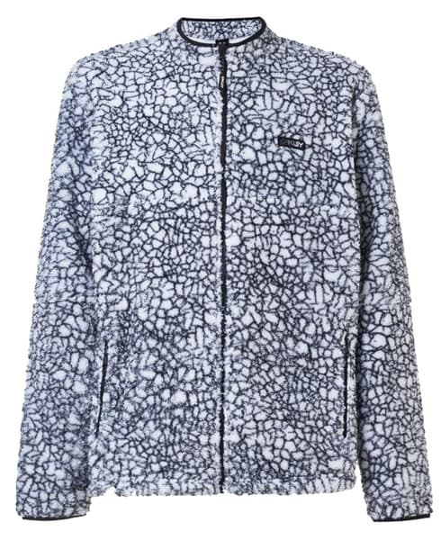 Hillside Sherpa FZ White Crackle Print, view: 0