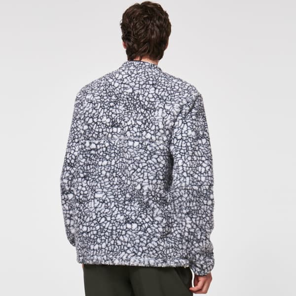 Hillside Sherpa FZ White Crackle Print, view: 4