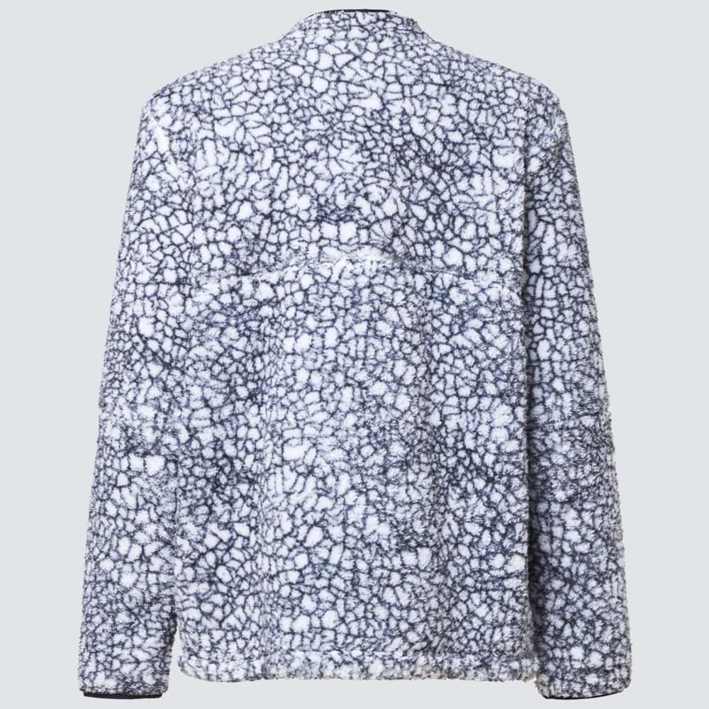 Hillside Sherpa FZ White Crackle Print, view: 1