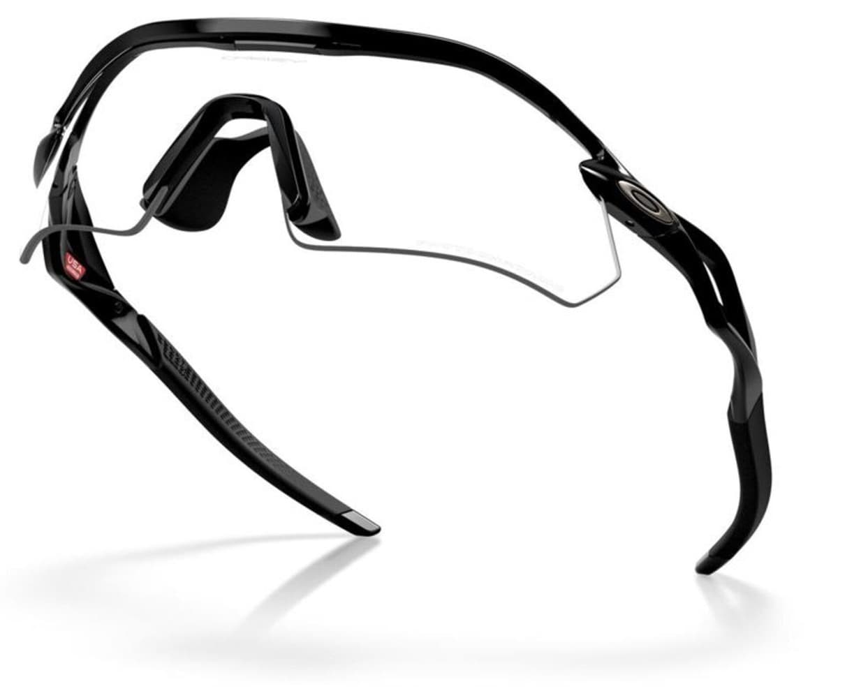 Radar Plate Polished Black Clear to Black Iridium Photochromic, view: 2