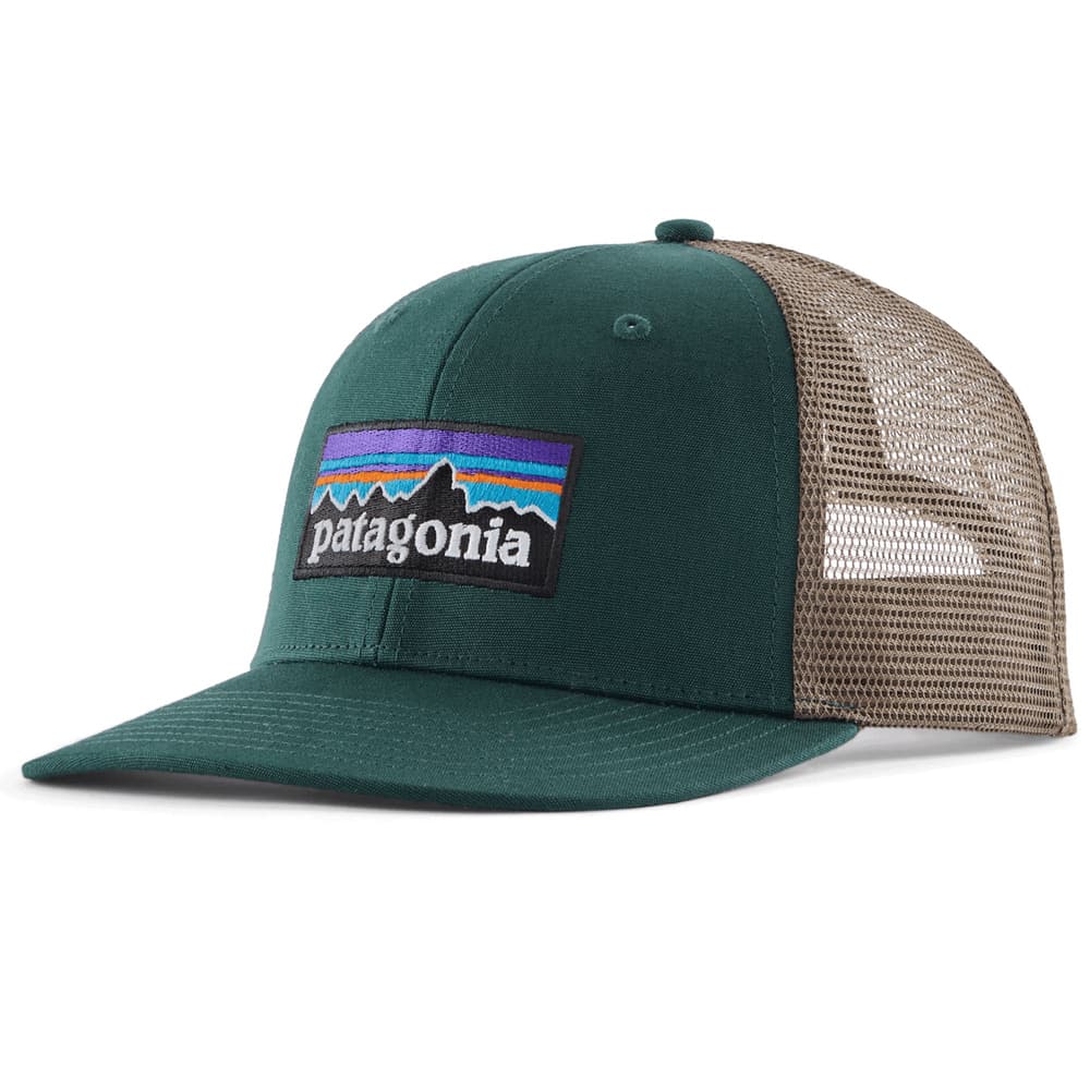 P-6 Logo Trucker Hat Cascade Green, view: 0