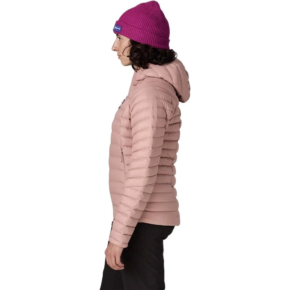 W's Down Sweater Hoody Moonrise Taupe, view: 2
