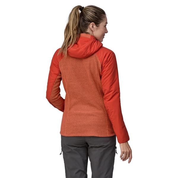 W's Nano-Air Light Hybrid Hoody Pimento Red, view: 2
