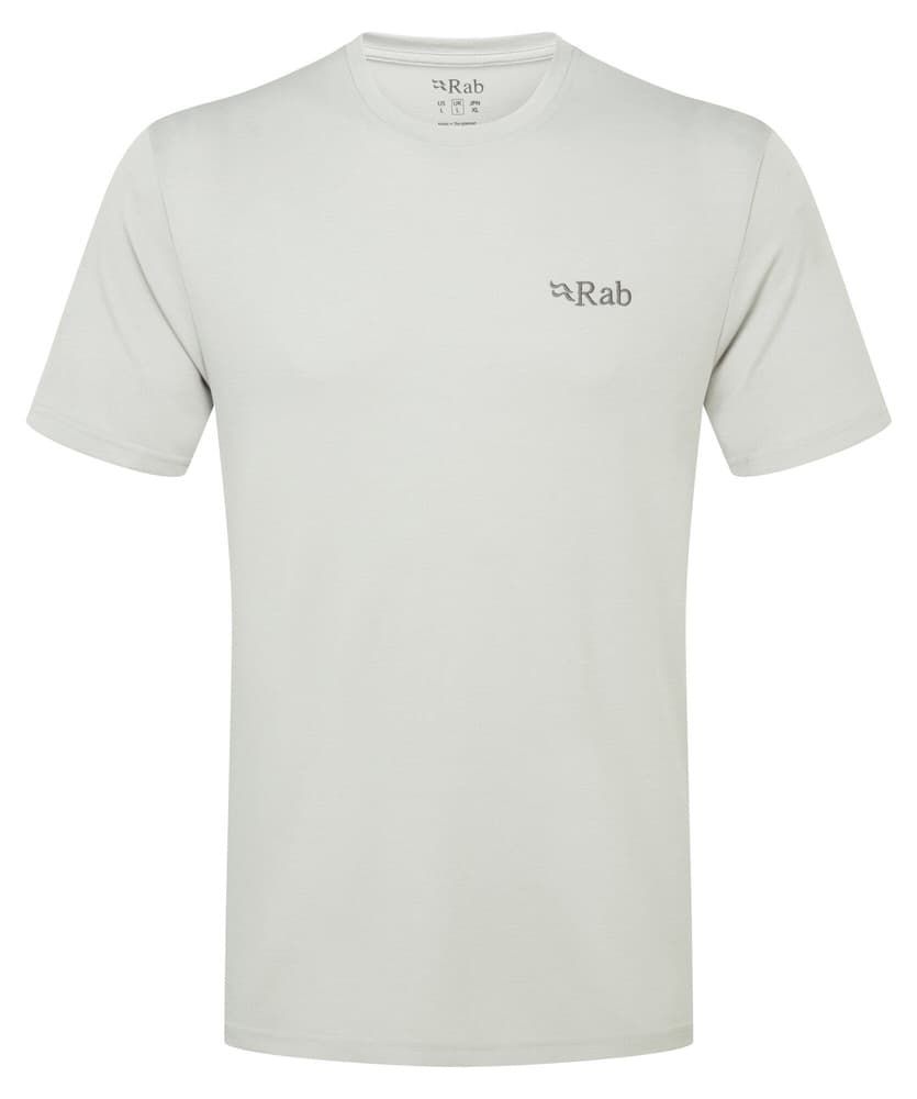 Crimp Logo Tee Light Zinc, view: 0