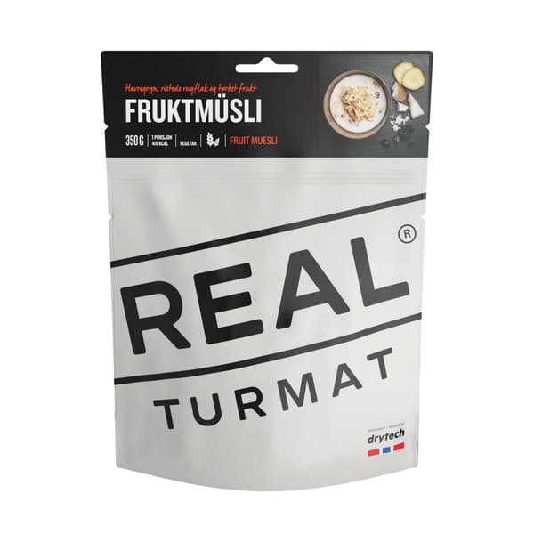 Drytech Real Turmat Fruit Muesli with Apple, view: 0