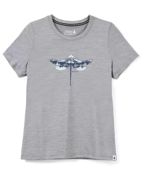 Women’s Merino Sport 150 Dragonfly Summit Slim Light Gray Heather, view: 0