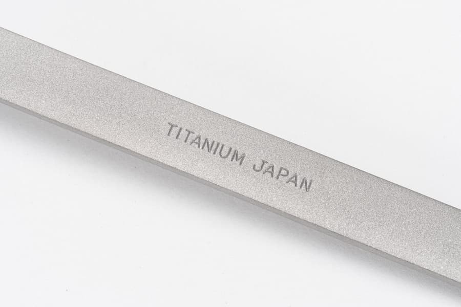 Titanium Long Spork, view: 2