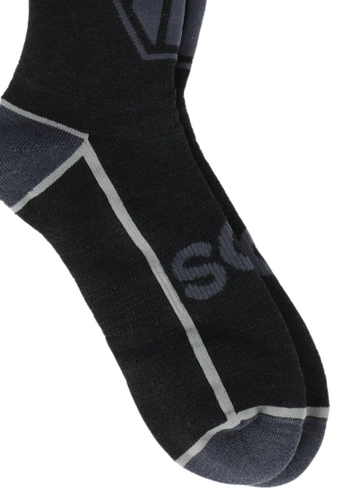 Granite thick ski sock Blue Graphite, view: 2