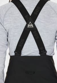 Hoverla W 3L Shell Bib Pants Black - view: 5