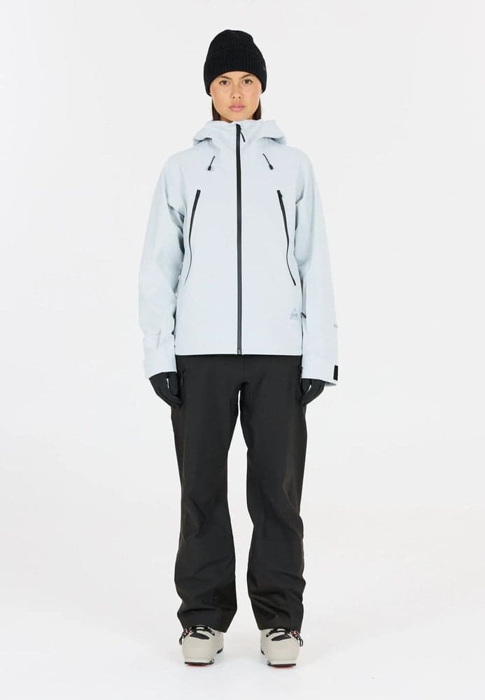 Hoverla W 3L Shell Bib Pants Black, view: 3