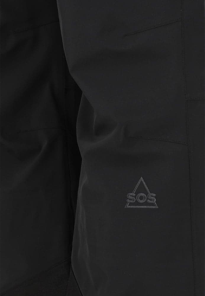 Lipno M Shell Bib Pants Black, view: 1