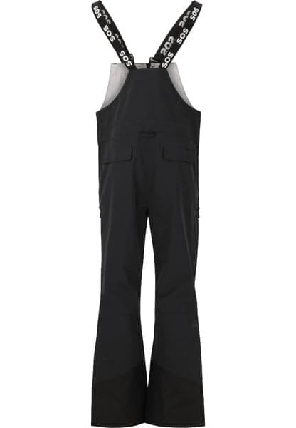 Lipno M Shell Bib Pants Black, view: 2