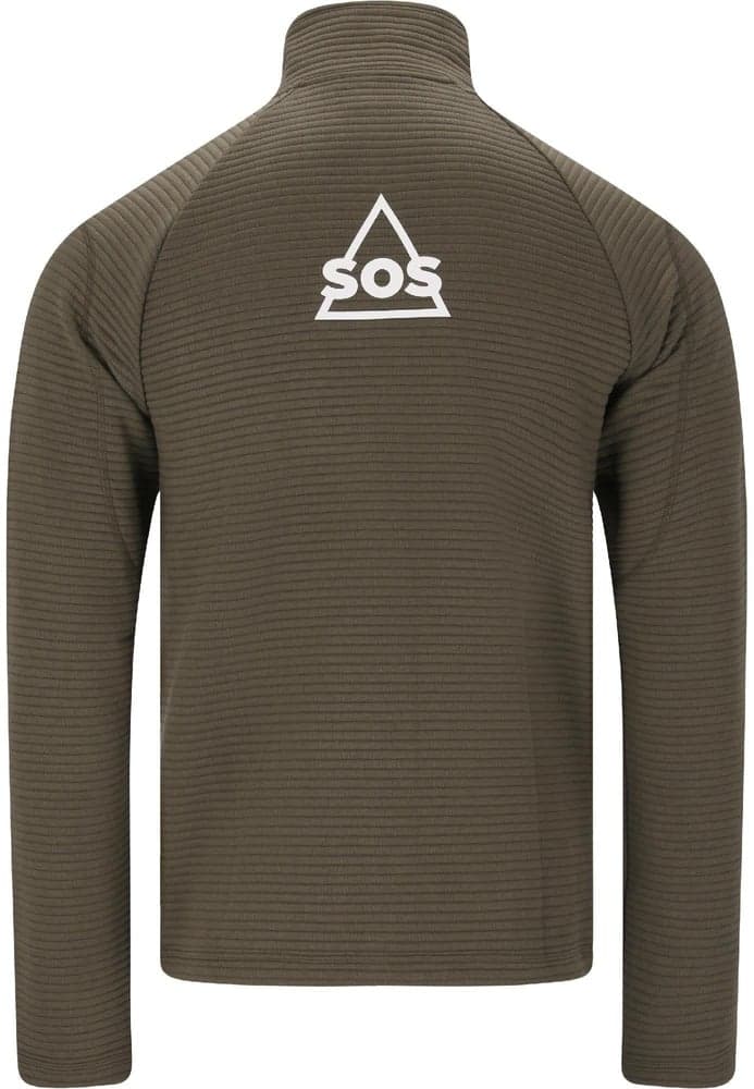 Muju M Full Zip Midlayer Tarmac, view: 2