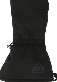 Ohau Long Mitten Gloves Black - view: 2