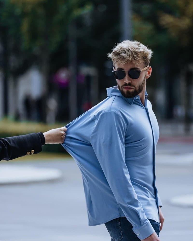 Marcus Regular Sky Blue Sky Blue, view: 1