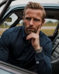 Marcus Regular Sky Blue All Navy Blue - view: 3