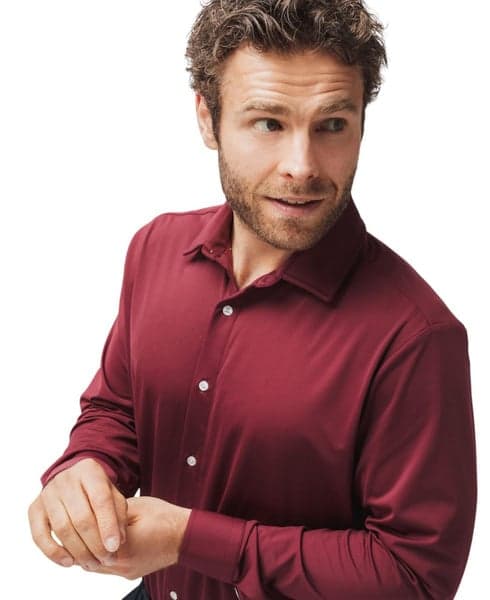 Marcus Regular Sky Blue Burgundy, view: 3