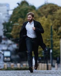 Marcus Slim Sky Blue Crisp White - view: 1