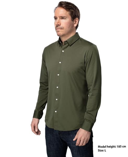 Marcus Slim Sky Blue Forest Green, view: 12