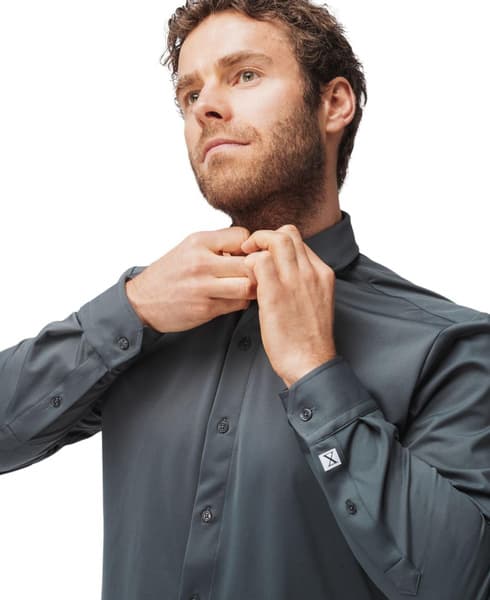 Marcus Slim Sky Blue Dark Gray, view: 2