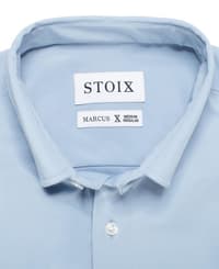 Marcus Slim Sky Blue Forest Green - view: 4