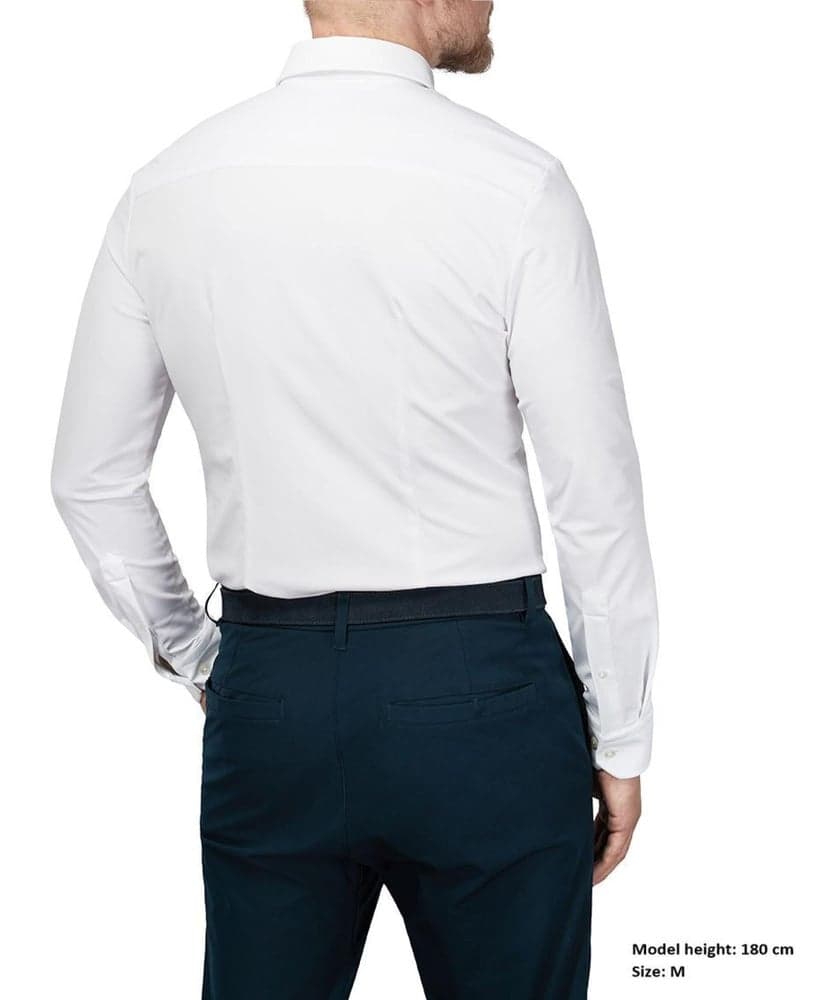 Marcus Slim Sky Blue Crisp White, view: 3