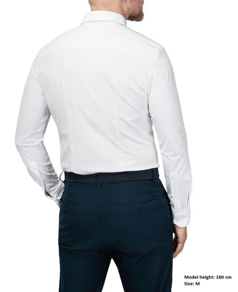 Marcus Slim Sky Blue Crisp White, view: 3