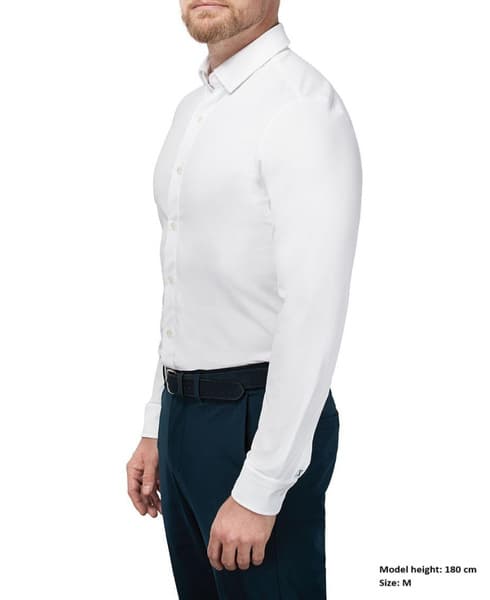 Marcus Slim Sky Blue Crisp White, view: 9