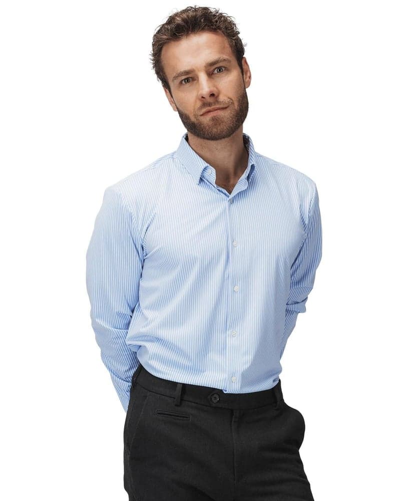 Zeno Regular Oxford Stripe, view: 1