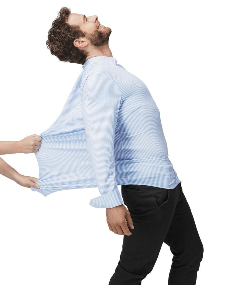 Zeno Slim Oxford Stripe, view: 3