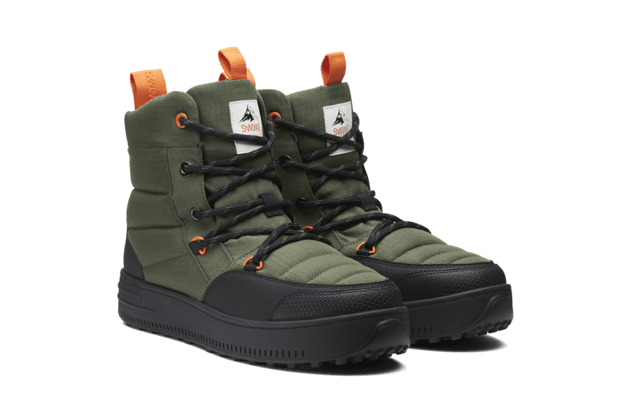 Snow Runner Mid Olive/Black, view: 1