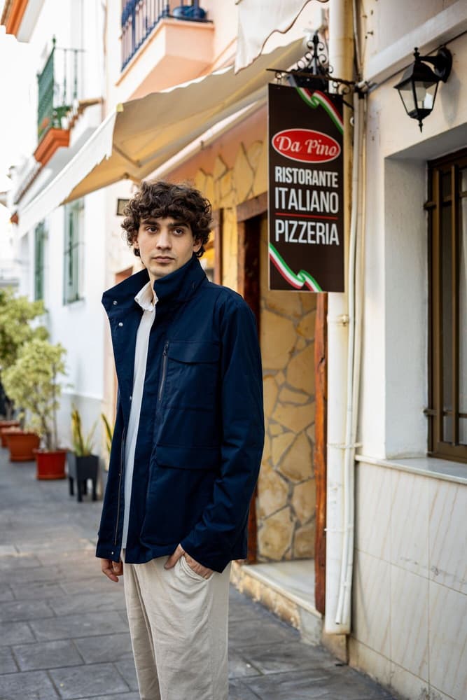 The Field Jacket Navy, view: 3