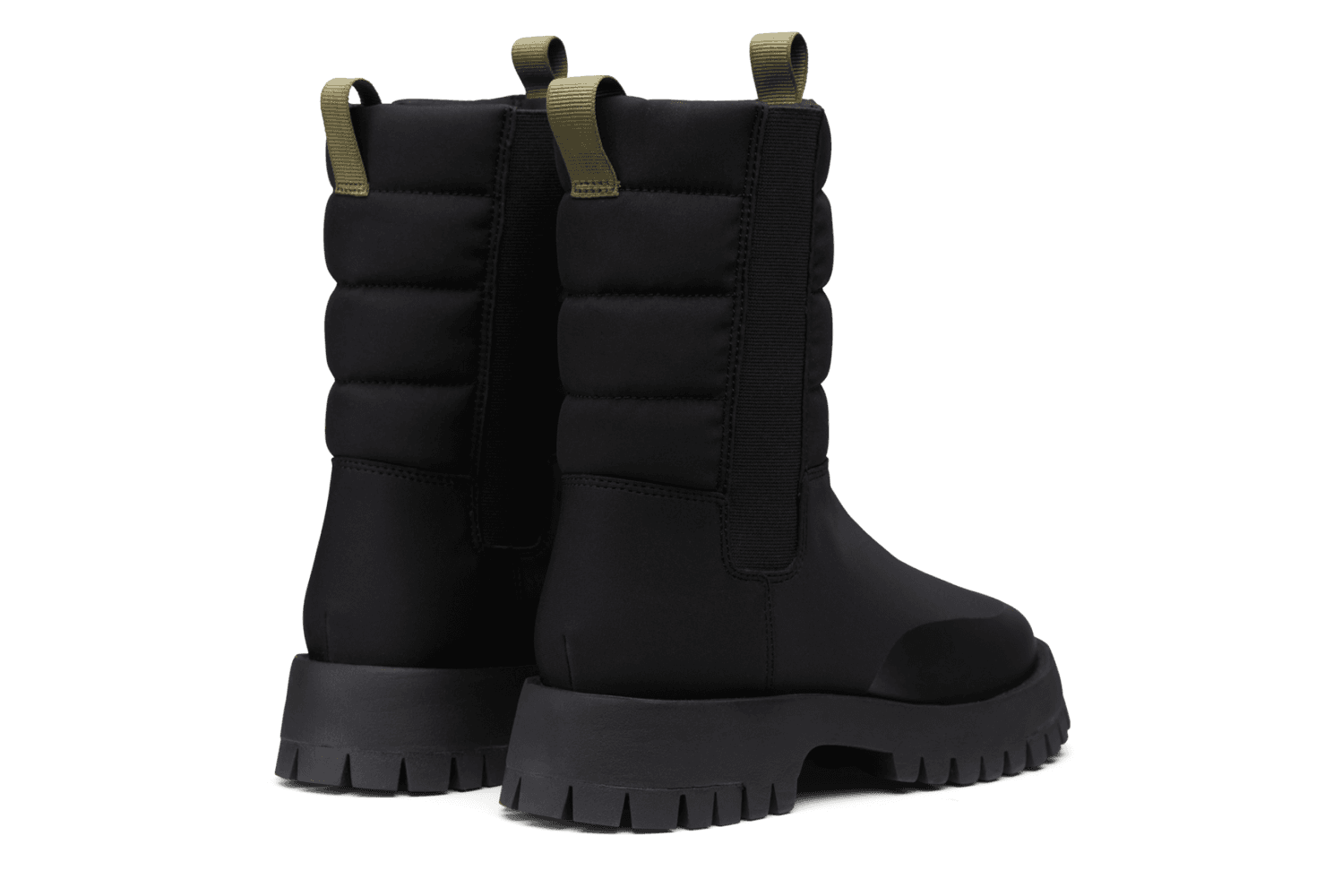 W Olivia Puffer Black, view: 2