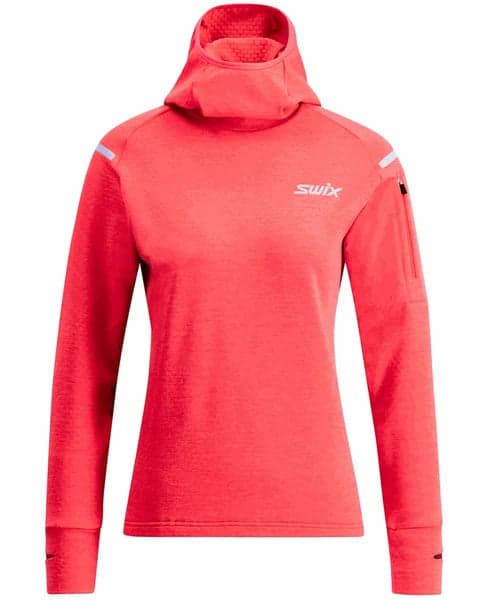 Pace Midlayer Hooded W Cayenne, view: 0