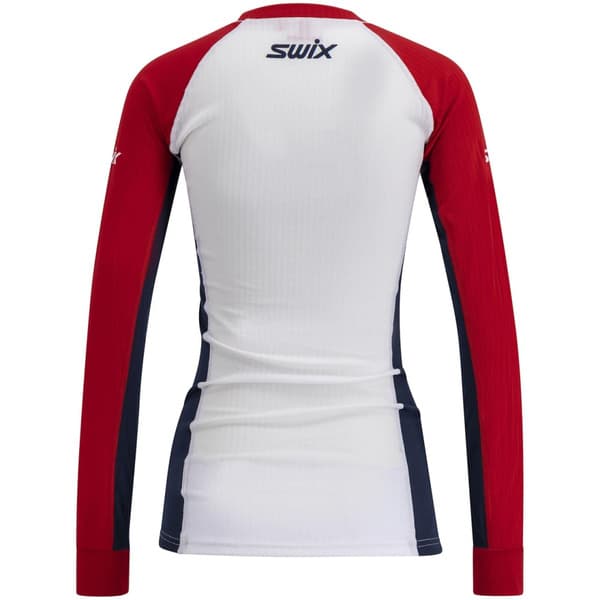 RaceX Classic Long Sleeve W Swix red / Bright white, view: 1