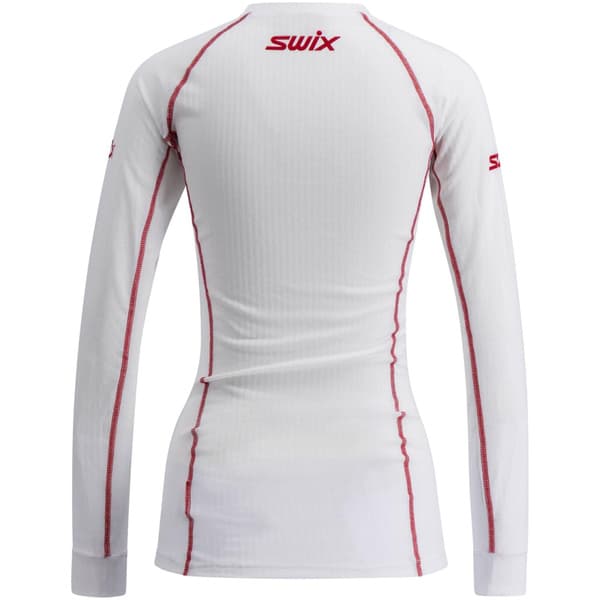 RaceX Classic Long Sleeve W Bright White / Swix Red, view: 1