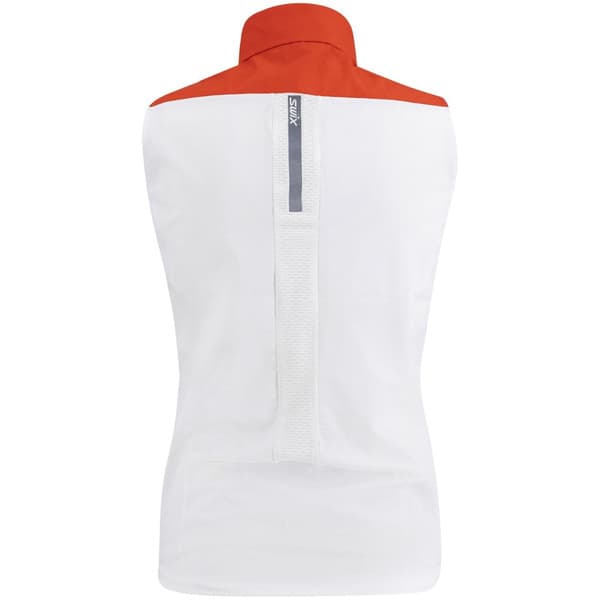 Roadline Wind Vest M Bright White/Fiery Red, view: 1