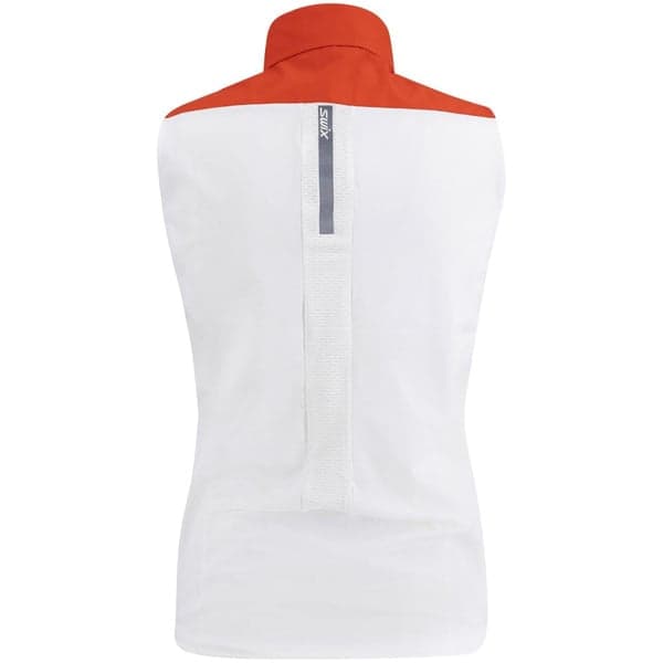 Roadline Wind Vest W Bright White/Fiery Red, view: 1