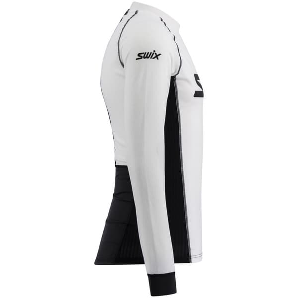 Swix Triac Dry Breathe Long Sleeve M Bright White / Black, view: 2