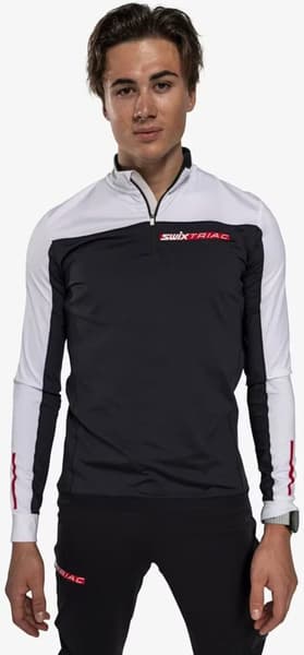 Triac Dry Long Sleeve M Black/Bright White, view: 3